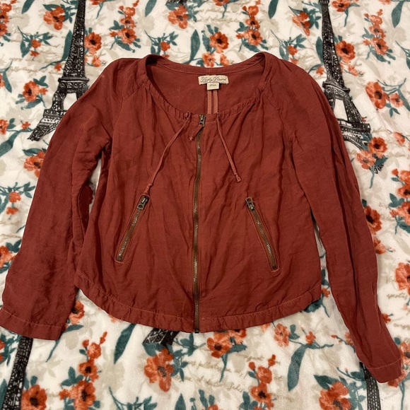 Lucky Brand Jackets & Blazers - Lucky Brand linen blend jacket size Small